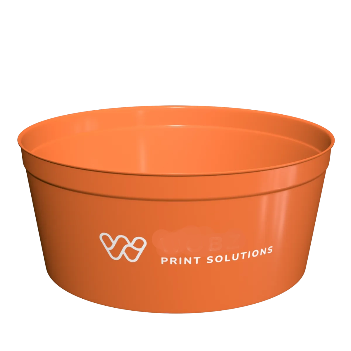 Bol orange 1100 ml, personnalisation en sérigraphie 1 couleur