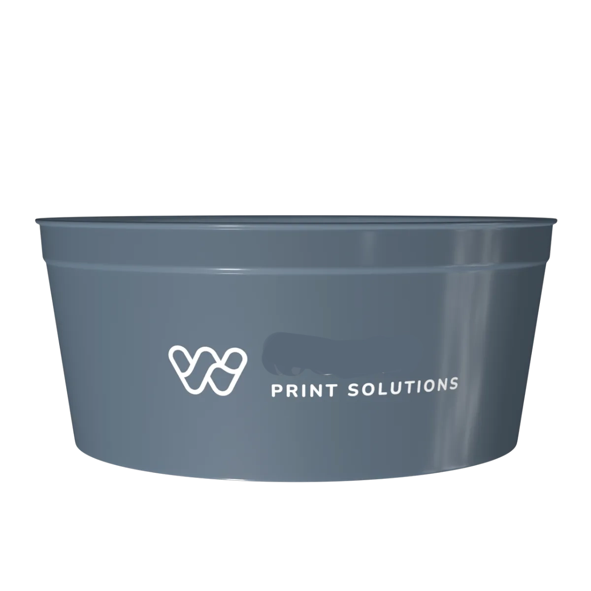 Bol Gris 1100 ml, personnalisation en sérigraphie 1 couleur