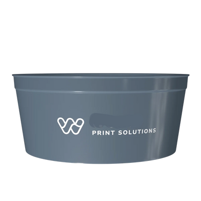 Bol Gris 1100 ml, personnalisation en sérigraphie 1 couleur