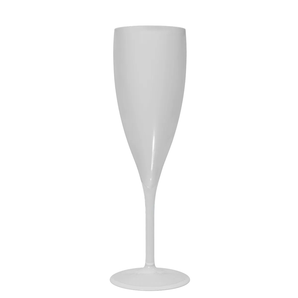 Flûte à champagne 16 cl translucide en PP, sans personnalisation