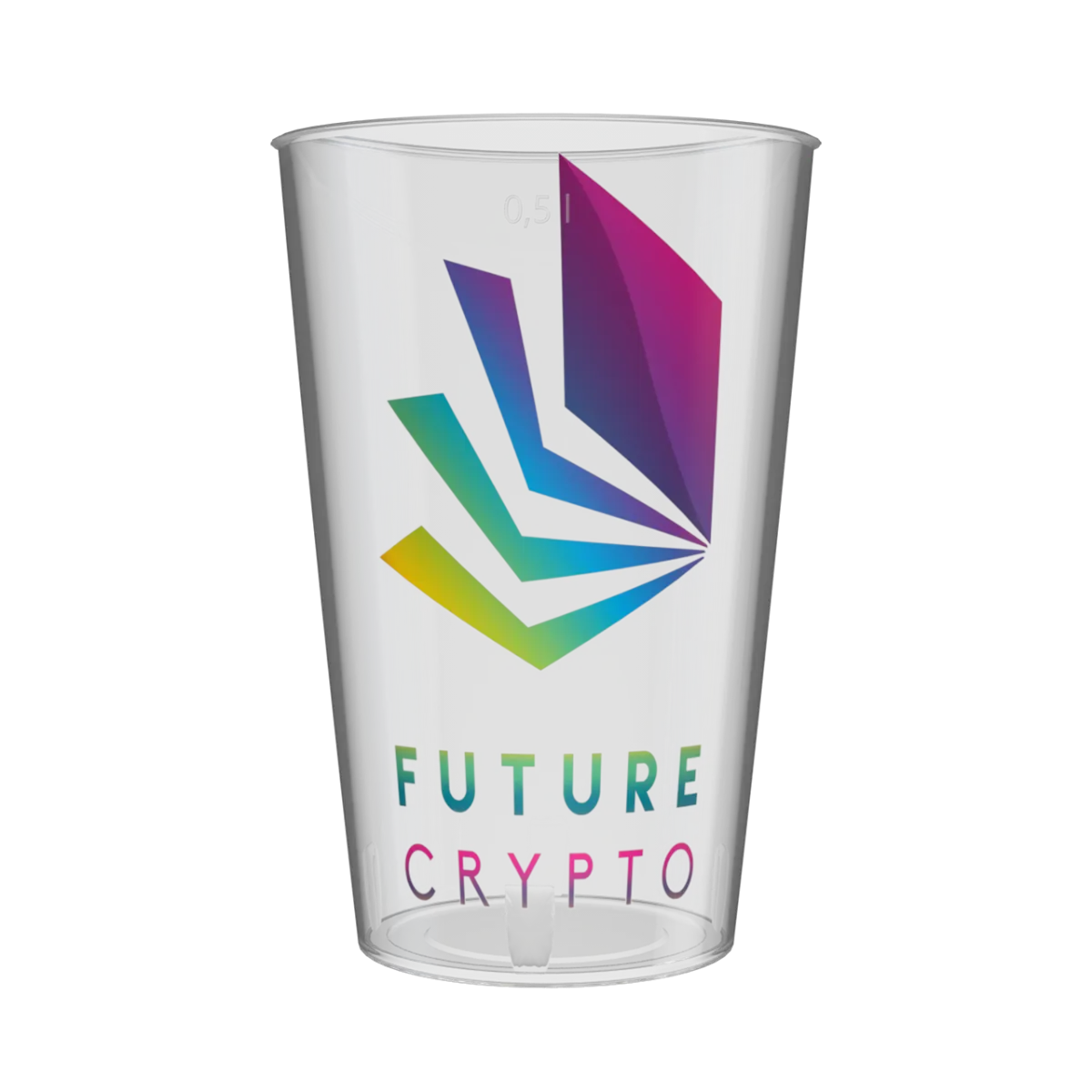 Gobelet 60 cl Pinte, personnalisation en quadrichromie digitale (360° sans limites de couleurs)