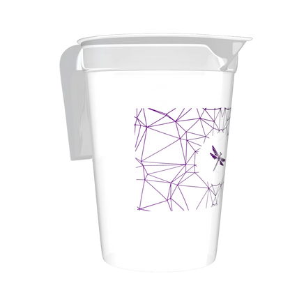 Pichet personnalisé 1.7L Translucide - Impression en sérigraphie 1 couleur