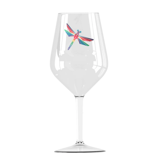 Verre à vin Cabernet  transparent personnalisé, incassable fabriqué en tritan, contenance 47 cl