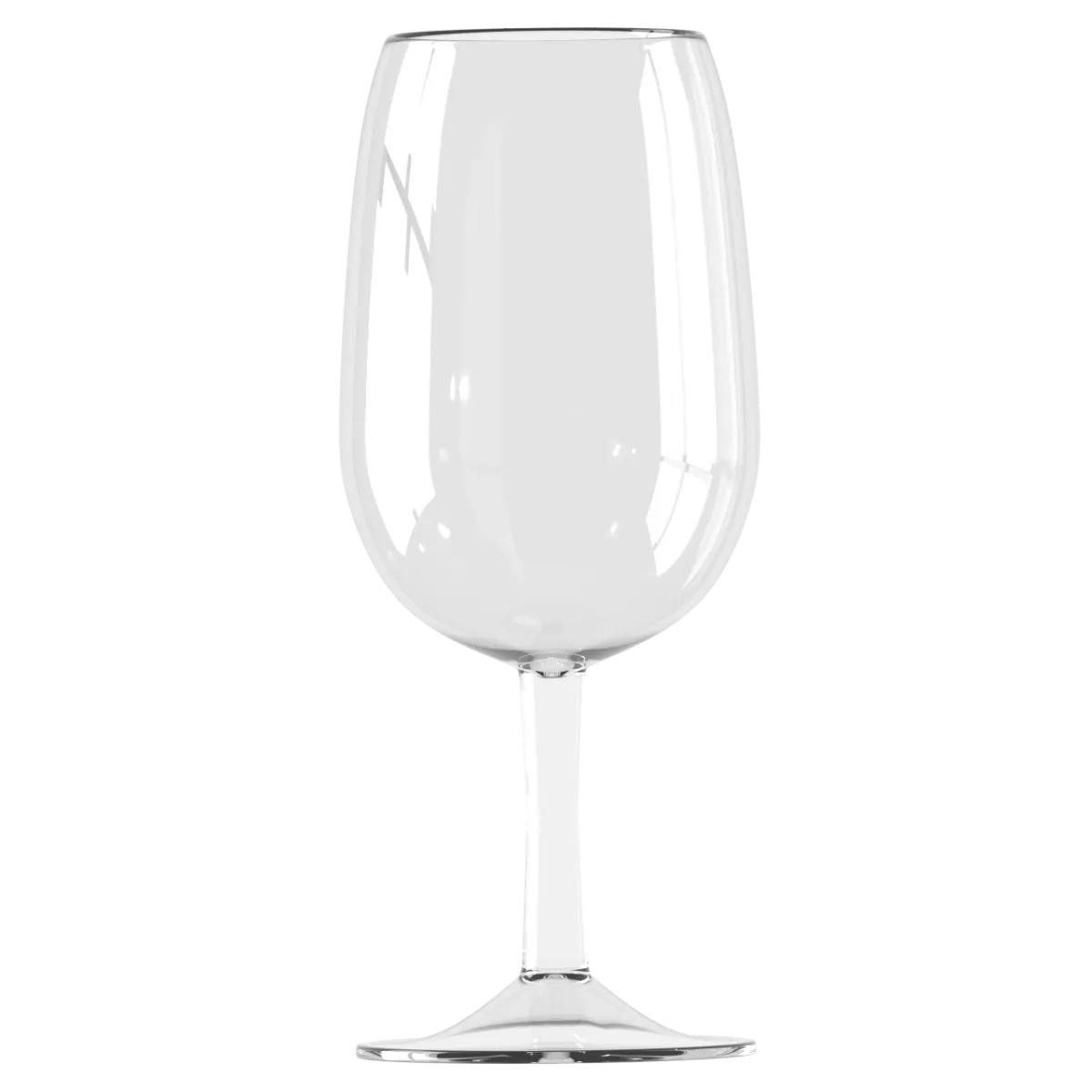 Verre à vin Syrah 22,5 cl transparent incassable fabriqué en tritan, sans personnalisation