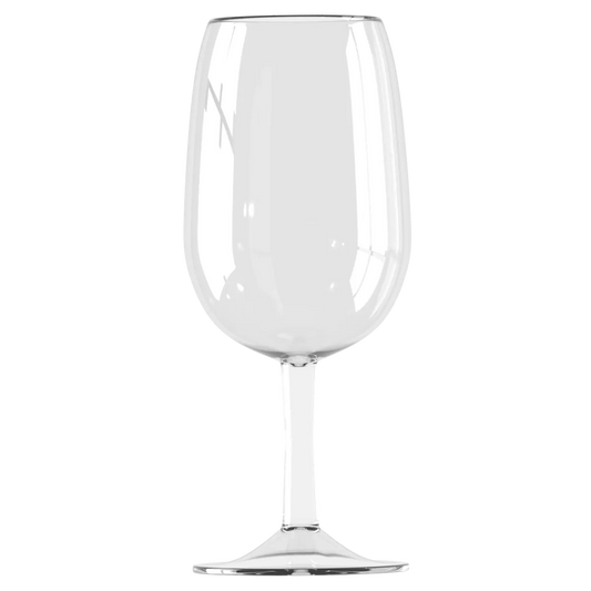 Verre à vin Syrah 22,5 cl transparent incassable fabriqué en tritan, sans personnalisation